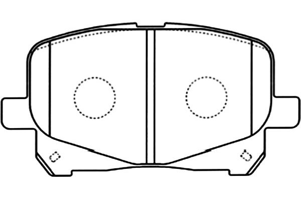 Remblokset Kavo Parts BP-9085