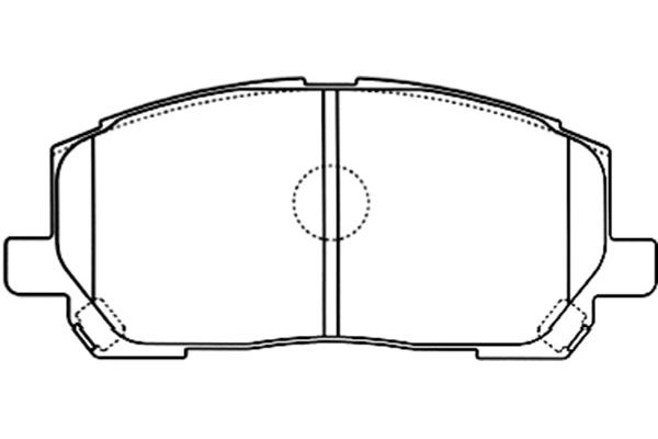 Remblokset Kavo Parts BP-9095