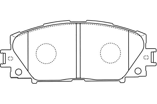 Remblokset Kavo Parts BP-9112