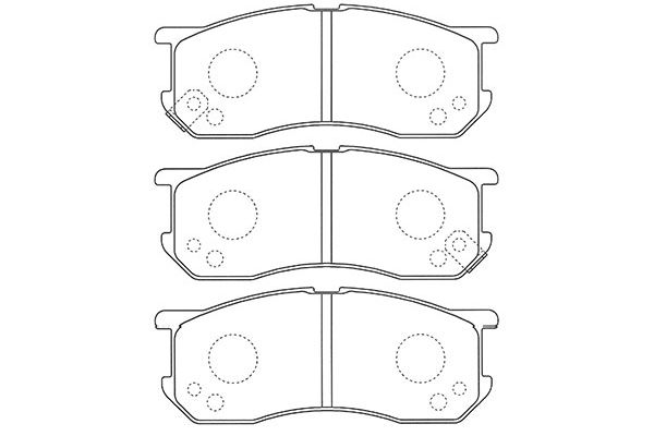 Remblokset Kavo Parts BP-9119