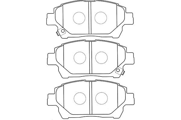 Remblokset Kavo Parts BP-9120