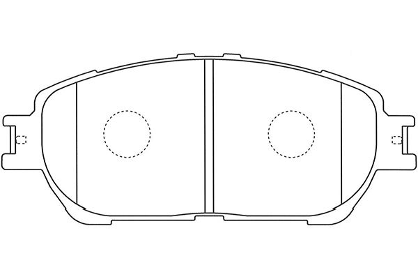 Remblokset Kavo Parts BP-9130