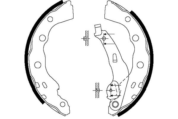 Remschoen set Kavo Parts BS-6413