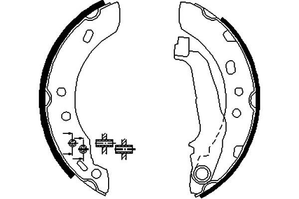 Remschoen set Kavo Parts BS-7414