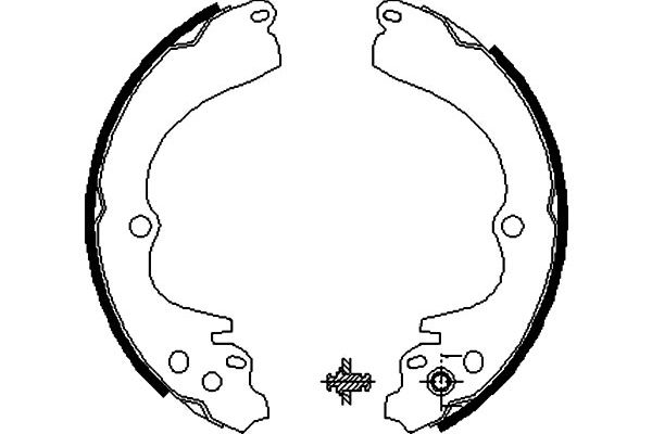 Remschoen set Kavo Parts BS-8405