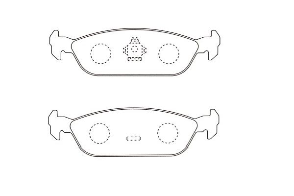 Remblokset Kavo Parts KBP-1517