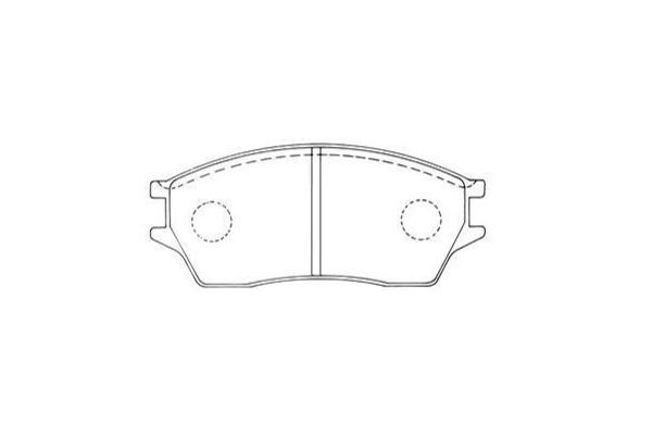 Remblokset Kavo Parts KBP-2060