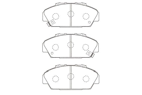 Remblokset Kavo Parts KBP-2063