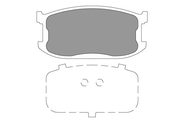 Remblokset Kavo Parts KBP-4565