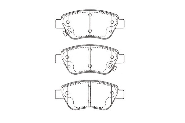 Remblokset Kavo Parts KBP-5562