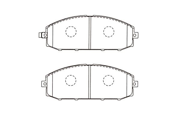 Remblokset Kavo Parts KBP-6610