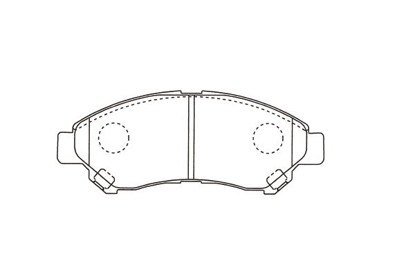 Remblokset Kavo Parts KBP-9151