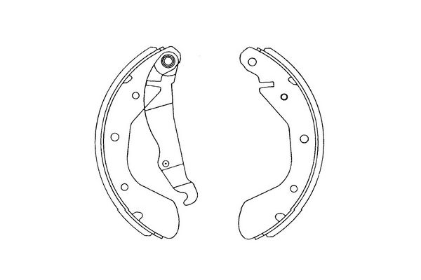 Remschoen set Kavo Parts KBS-1403