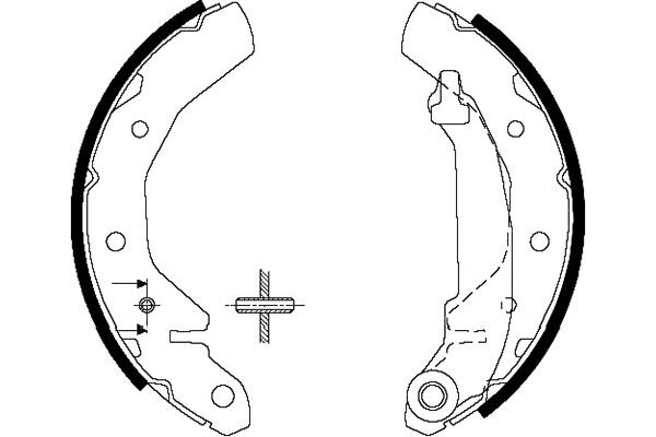 Remschoen set Kavo Parts KBS-1407