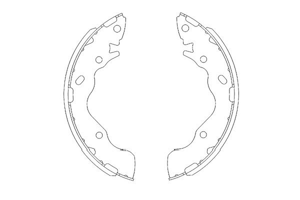 Remschoen set Kavo Parts KBS-3402