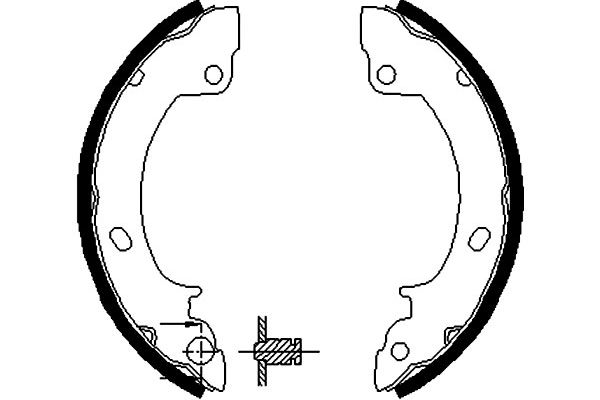 Remschoen set Kavo Parts KBS-3418