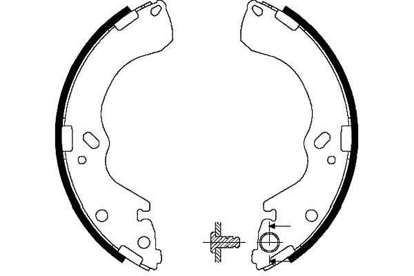 Remschoen set Kavo Parts KBS-5421