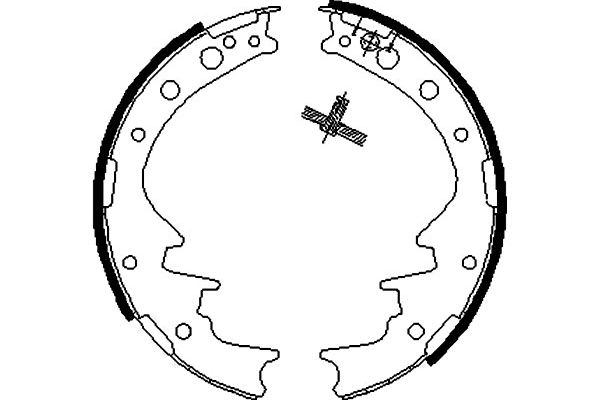 Remschoen set Kavo Parts KBS-9926