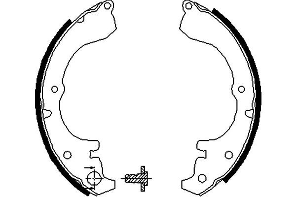 Remschoen set Kavo Parts KBS-9928