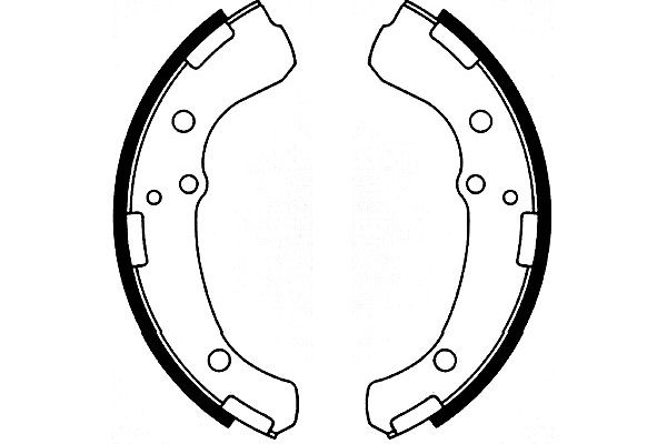 Remschoen set Kavo Parts KBS-9936