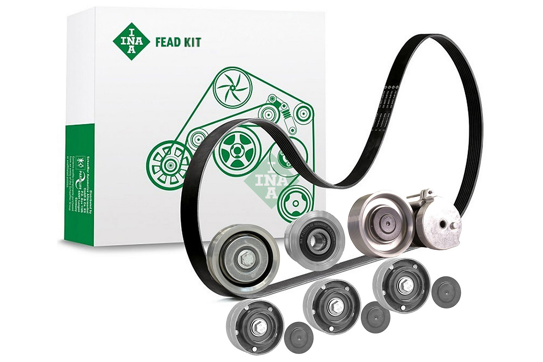 Poly V-riem set INA 529 4202 10