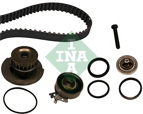 Distributieriem kit inclusief waterpomp INA 530 0004 30