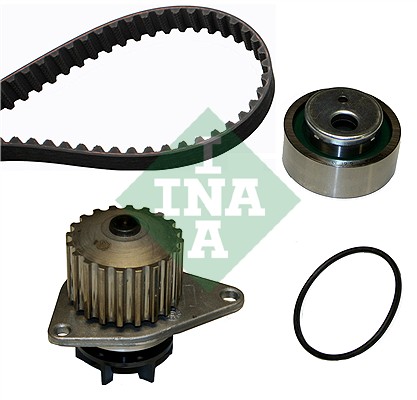 Distributieriem kit inclusief waterpomp INA 530 0016 30