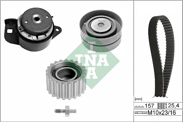 Distributieriem kit INA 530 0052 10