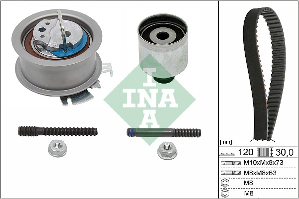 Distributieriem kit INA 530 0201 10