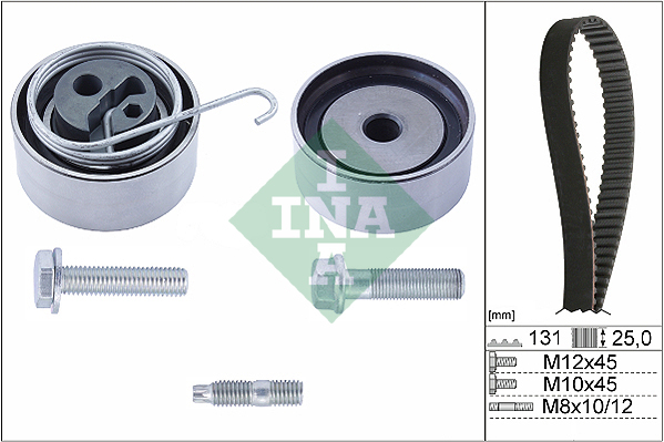 Distributieriem kit INA 530 0338 10