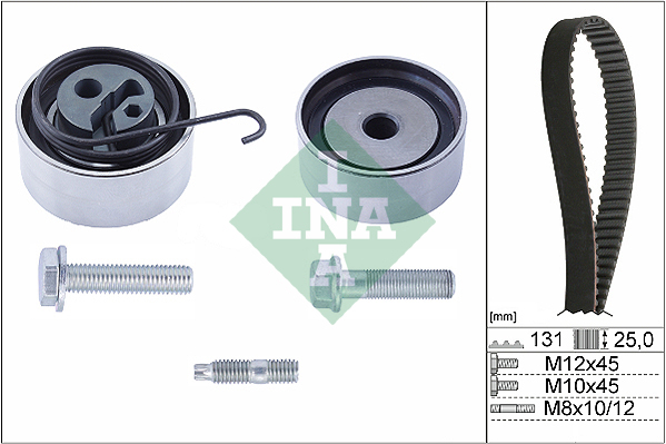 Distributieriem kit INA 530 0494 10