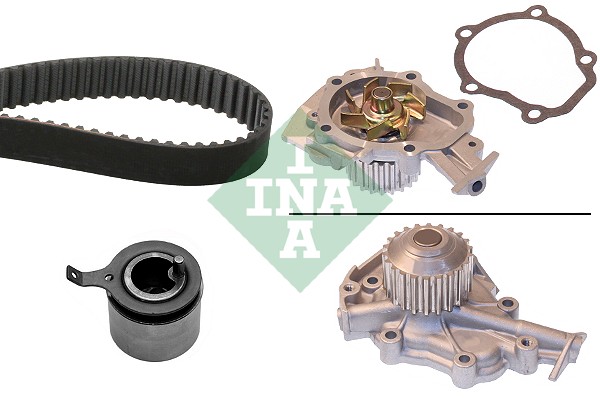 Distributieriem kit inclusief waterpomp INA 530 0520 30