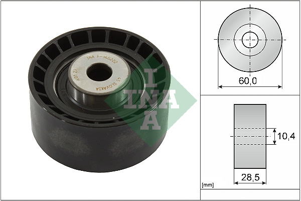 Geleiderol distributieriem INA 532 0016 10