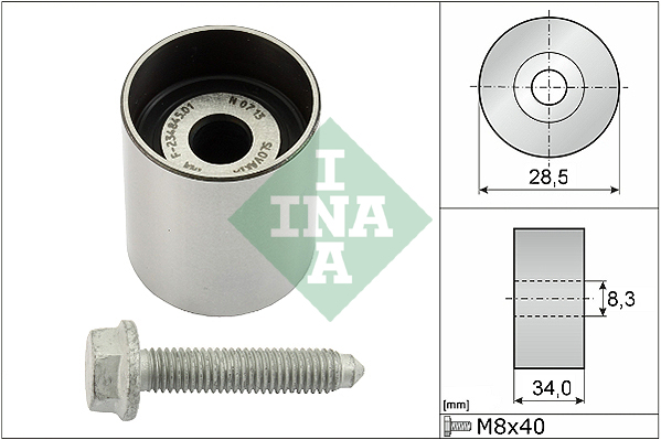 Geleiderol distributieriem INA 532 0197 10