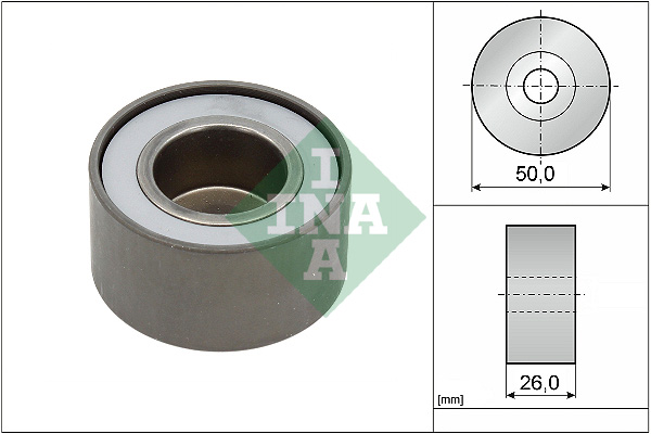 Geleiderol (poly) V-riem INA 532 0392 20