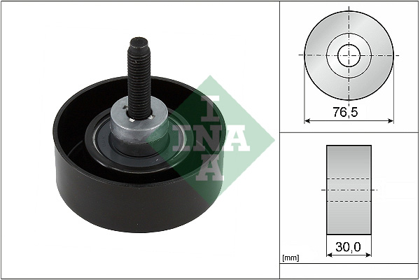 Geleiderol (poly) V-riem INA 532 0458 10