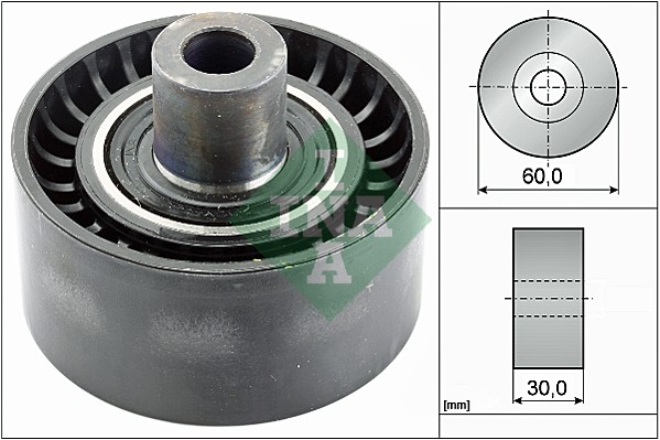 Geleiderol (poly) V-riem INA 532 0538 10