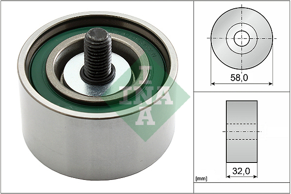 Geleiderol distributieriem INA 532 0540 10