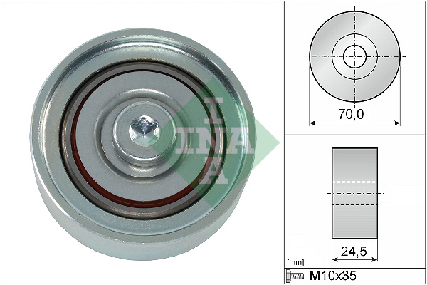 Geleiderol (poly) V-riem INA 532 0583 10