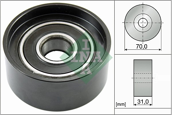 Geleiderol (poly) V-riem INA 532 0588 10