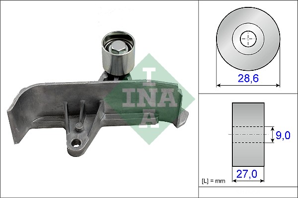 Geleiderol distributieriem INA 532 0601 10