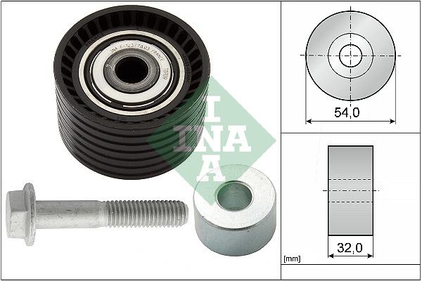 Geleiderol distributieriem INA 532 0654 10