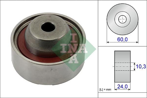 Geleiderol distributieriem INA 532 0674 10