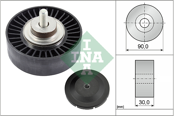 Geleiderol (poly) V-riem INA 532 0752 10