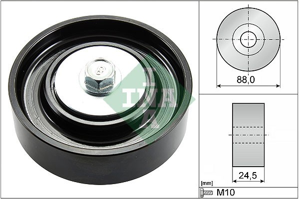 Geleiderol (poly) V-riem INA 532 0835 10