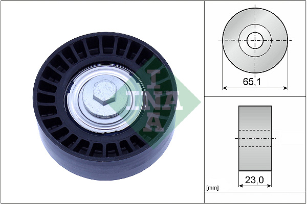 Geleiderol (poly) V-riem INA 532 0882 10