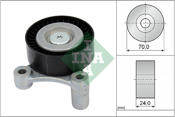 Geleiderol (poly) V-riem INA 532 1002 10