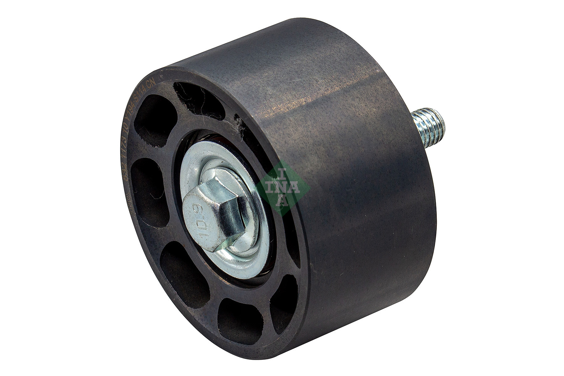 Geleide rol/omdraairol, Poly V-riem INA 532 1173 10