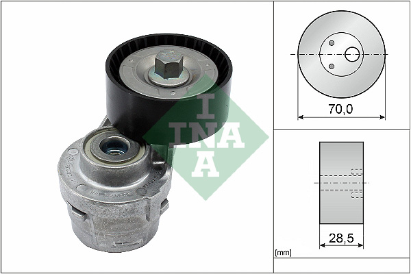 Spanner poly V-riem INA 533 0061 20