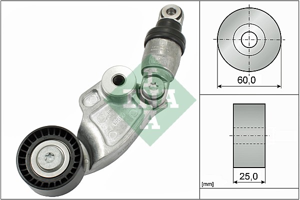 Spanner poly V-riem INA 533 0128 10